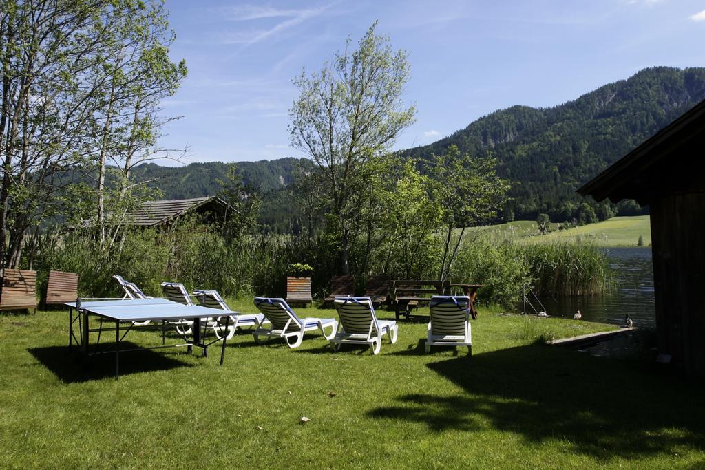Haus Schluder - Familie Stanitzer Hotell Weissensee Exteriör bild